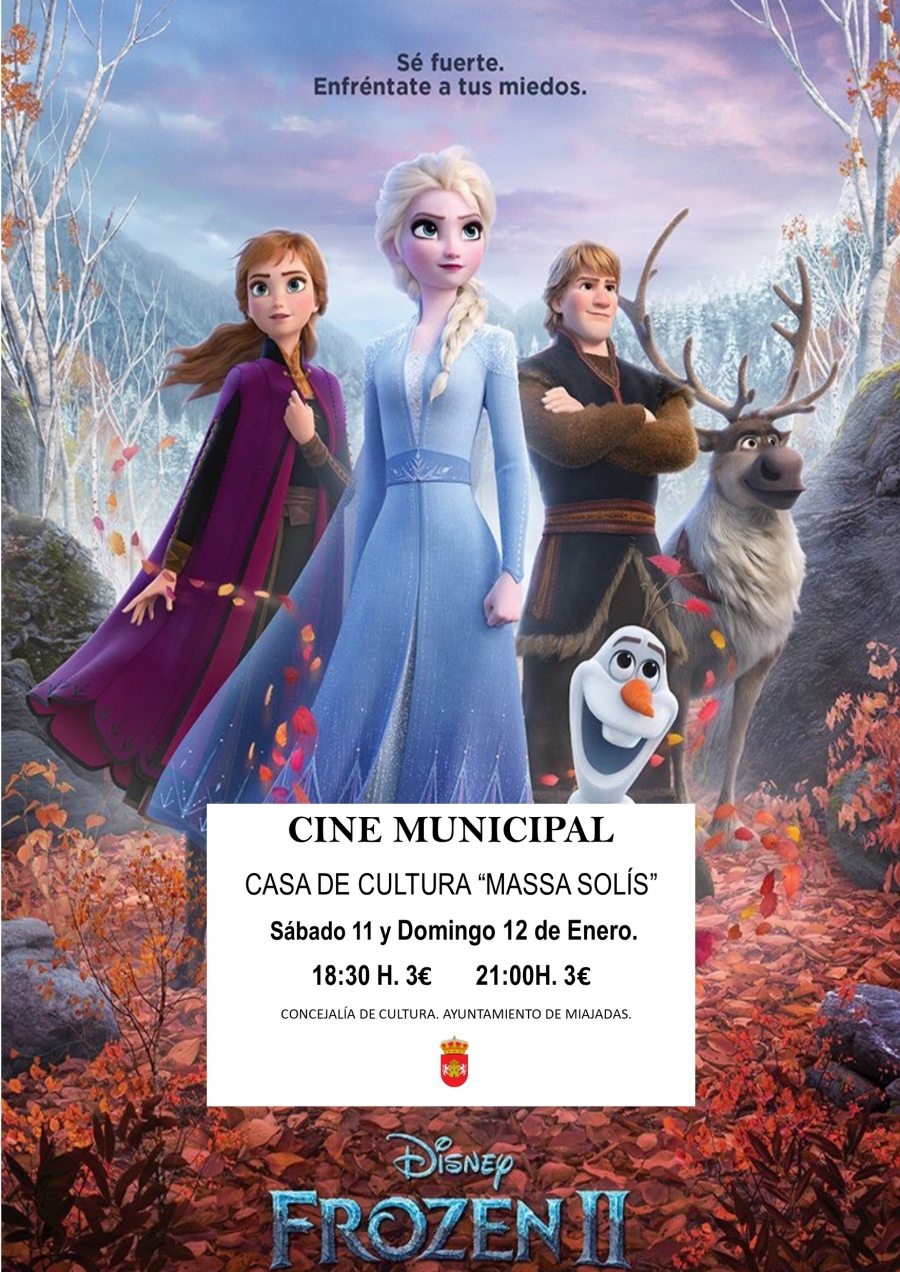 El cine municipal proyecta: Frozen II