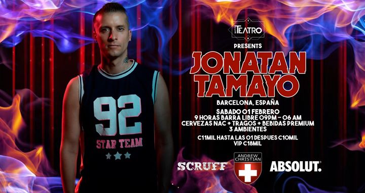 Jonatan Tamayo -Club Teatro- 01 Feb