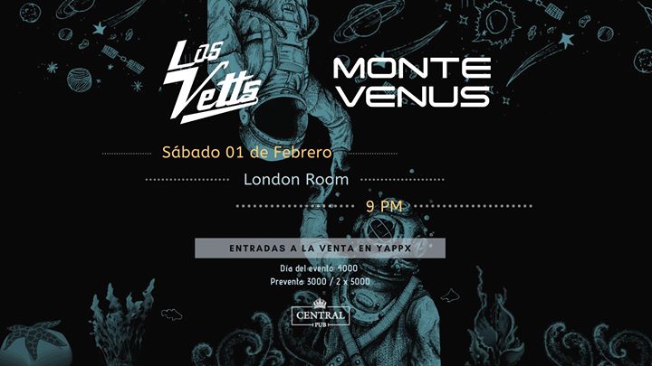 Los Vetts & Monte Venus en concierto