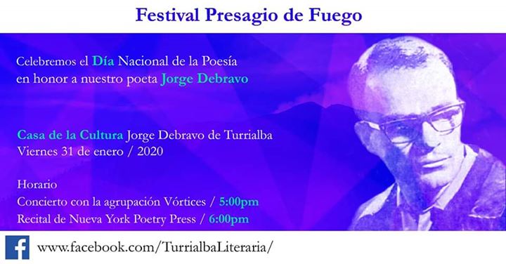 Festival Presagio de Fuego - Día Nacional de la Poesía