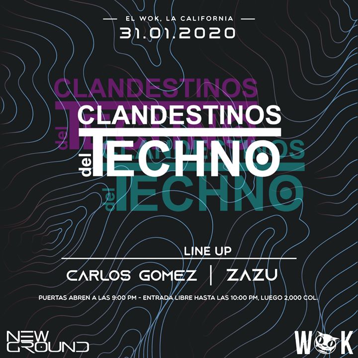 Clandestinos Del Techno: Carlos Gomez Y Zazu