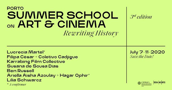 Porto Summer School on Art & Cinema 2020