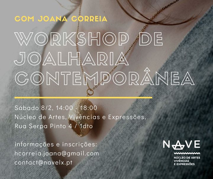 Workshop de Joalharia Contemporânea :: de casulo a pendente