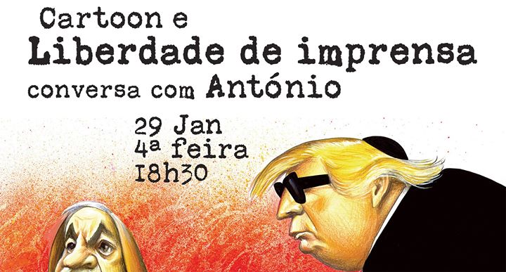 Cartoon e Liberdade de Imprensa: conversa com António