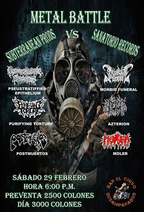Metal Battle 'Subterranean Prods vs Sanatorio Distro