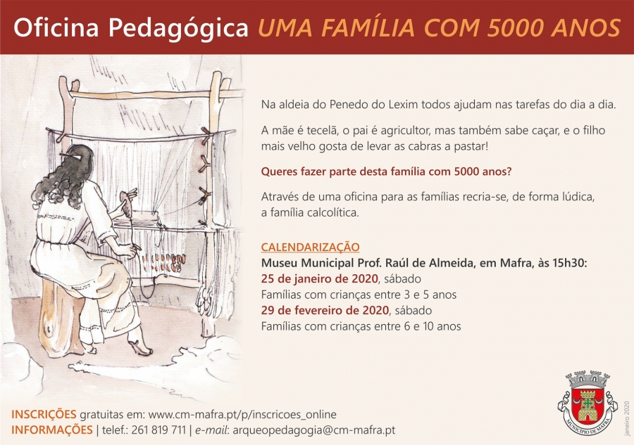 Oficina Pedagógica 'Uma família com 5000 Anos'