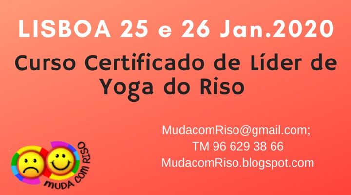 Formação Internacional Certificada de Líder de Yoga do Riso