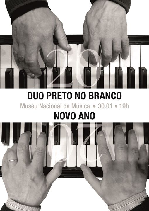 NOVO ANO - Duo Preto no Branco - Recital de piano a quatro mãos