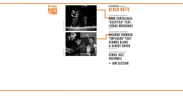 10º Festival Porta-Jazz - Dia 9 Bloco NOITE