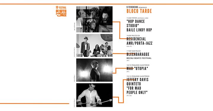 10º Festival Porta-Jazz - Dia 9 Bloco TARDE