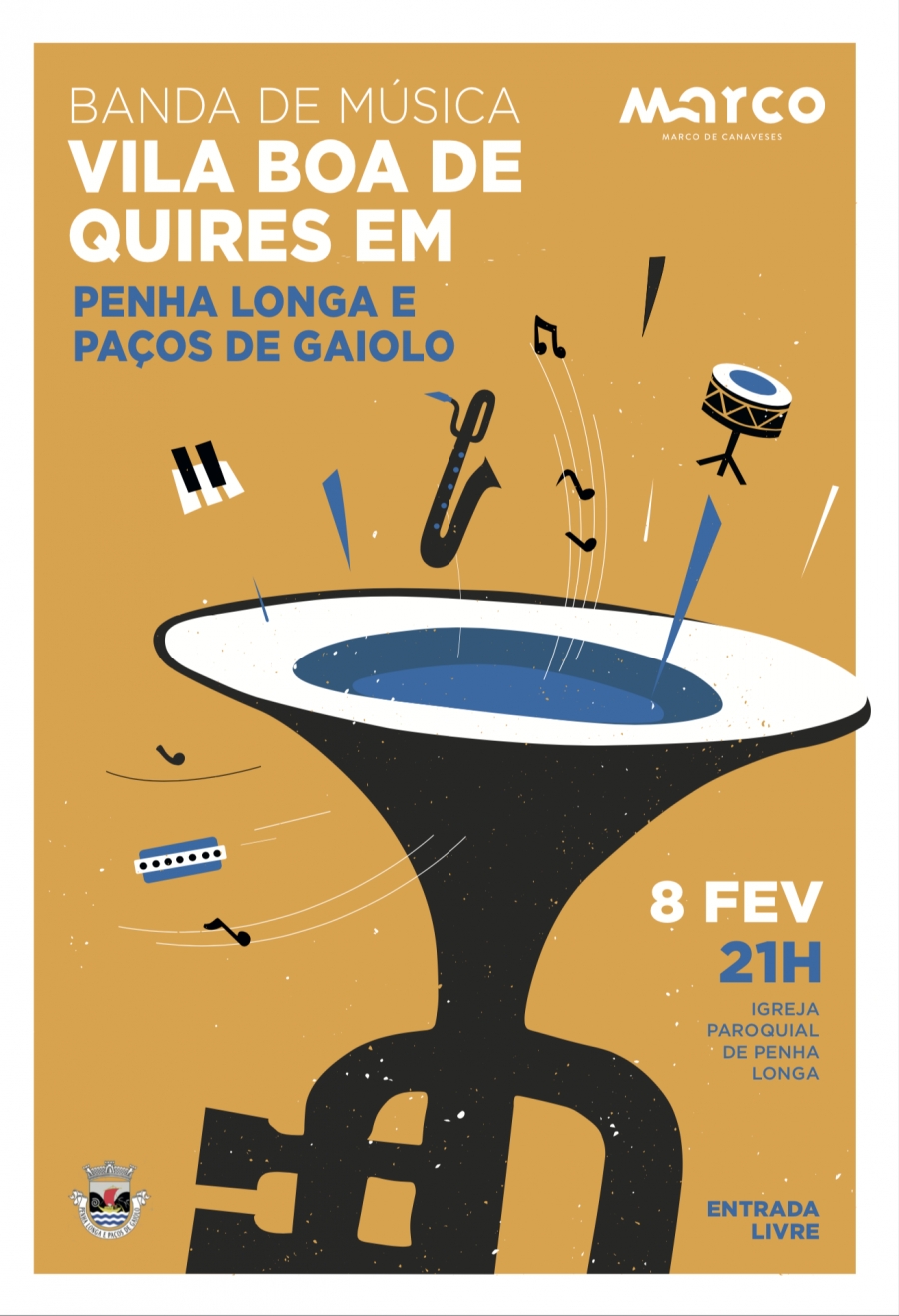 Concerto em Penha Longa e Paços de Gaiolo – Banda de Vila Boa de Quires