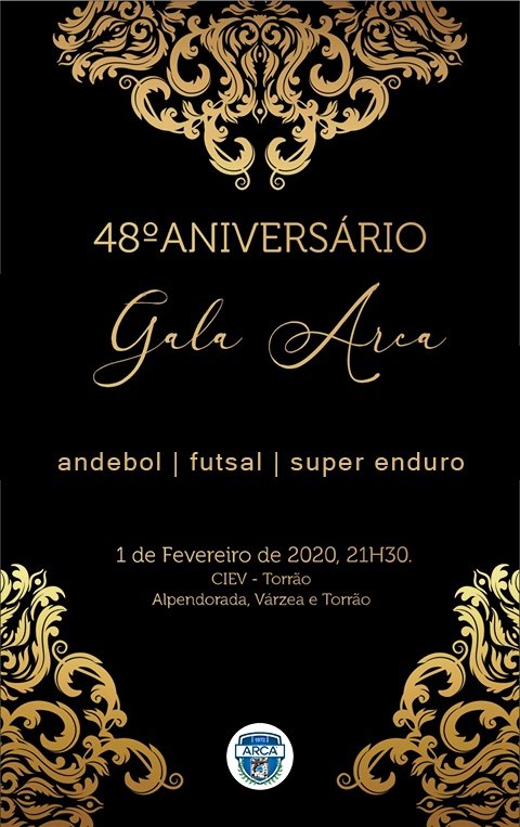 IV Gala  e 48º aniversário ARCA