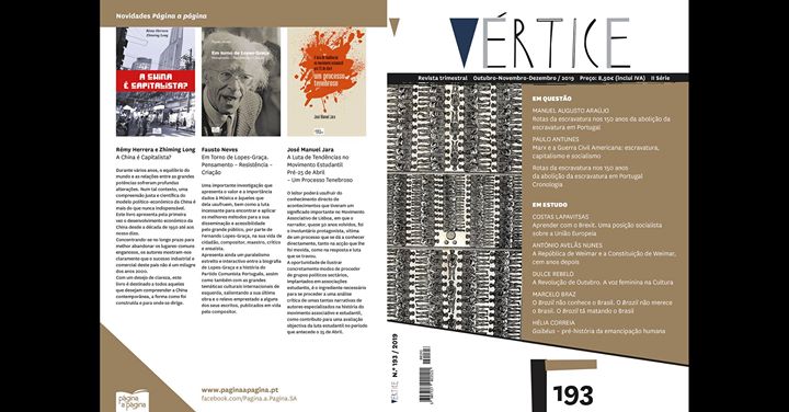 Lançamento do Nº 193 da Revista «Vértice»