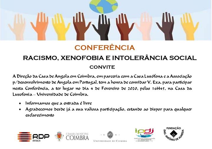 Conferência 'Racismo, Xenofobia e Intolerância Social'