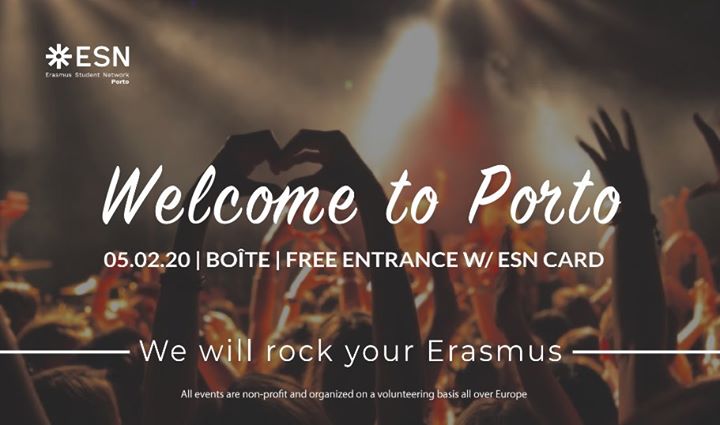 Erasmus ◆ Welcome to Porto Party ◆ ESN Porto