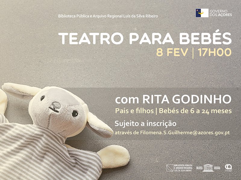 Teatro para bebés com Rita Godinho
