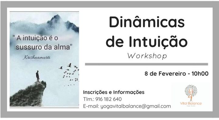 Workshop de Dinâmicas de Intuição
