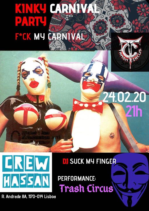 PostNuke presents : Kinky Carnival Party - F#CK MY Carnival 2020
