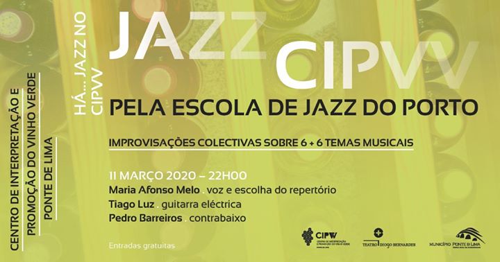 Há Jazz no CIPVV - 6 + 6 improvisações | 11 de Março
