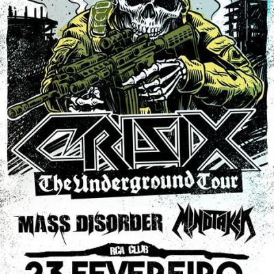 Crisix / Mass Disorder / Mindtaker - The Underground Tour