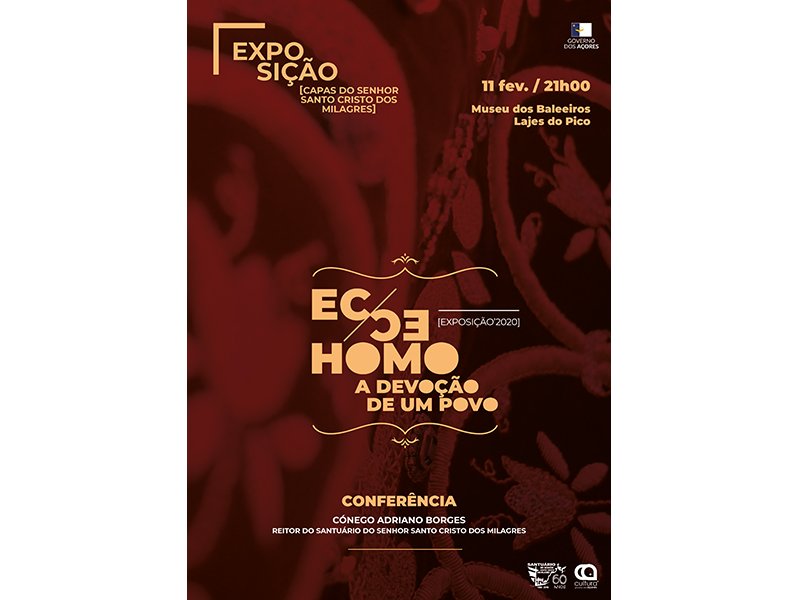 Museu do Pico apresenta a exposição Ecce Homo  A devoção de um povo