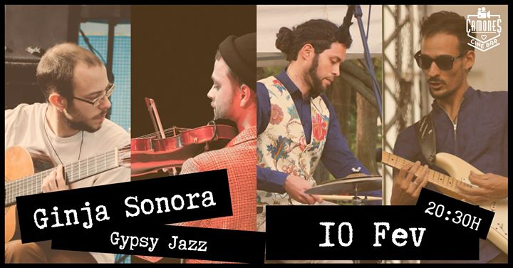 Ginja Sonora - Gypsy Jazz ao Vivo!