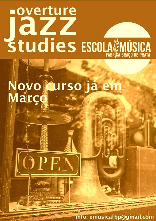 Overture Jazz Studies | Escola de Música Fábrica Braço de Prata