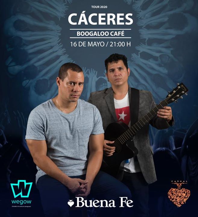 Concierto de Buena Fe en Cáceres