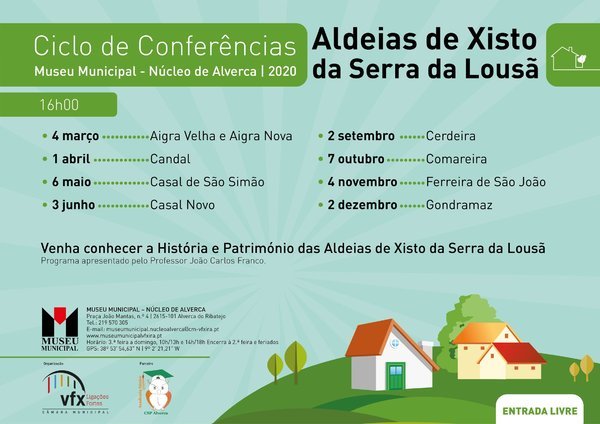 Ciclo de Conferências 'Aldeias de Xisto da Serra da Lousã'