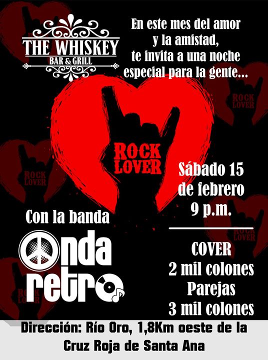 Rock Lovers en The Whiskey Santa Ana