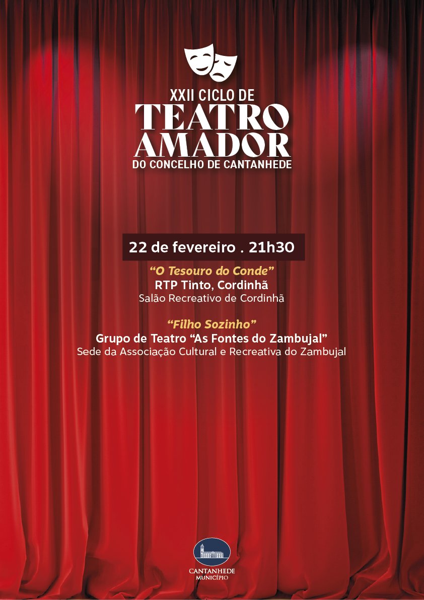 XXII Ciclo de Teatro Amador do Concelho de Cantanhede