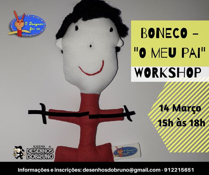 Workshop - Boneco 'O meu pai'