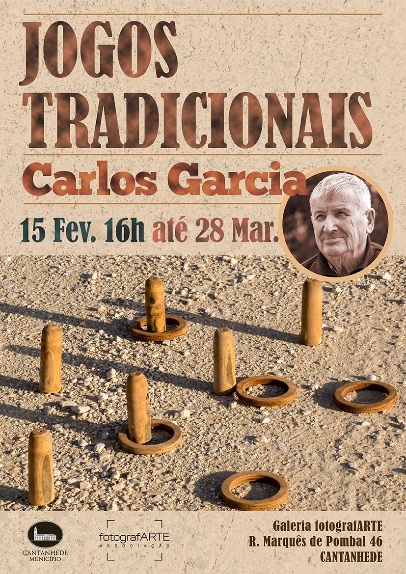 Exposição 'Jogos Tradicionais' de Carlos Garcia