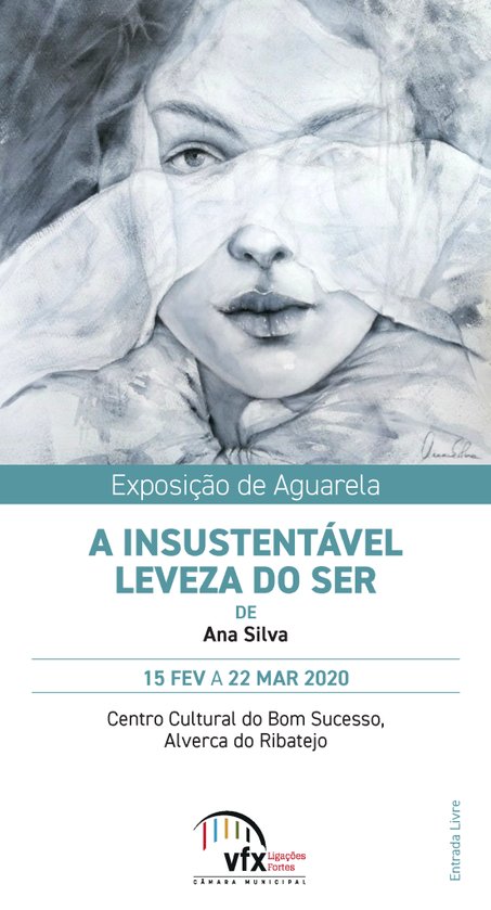Exposição de Aguarela 'A Insustentável Leveza do Ser', de Ana Silva