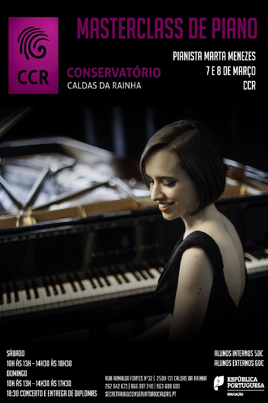Masterclass de Piano com a pianista Marta Menezes