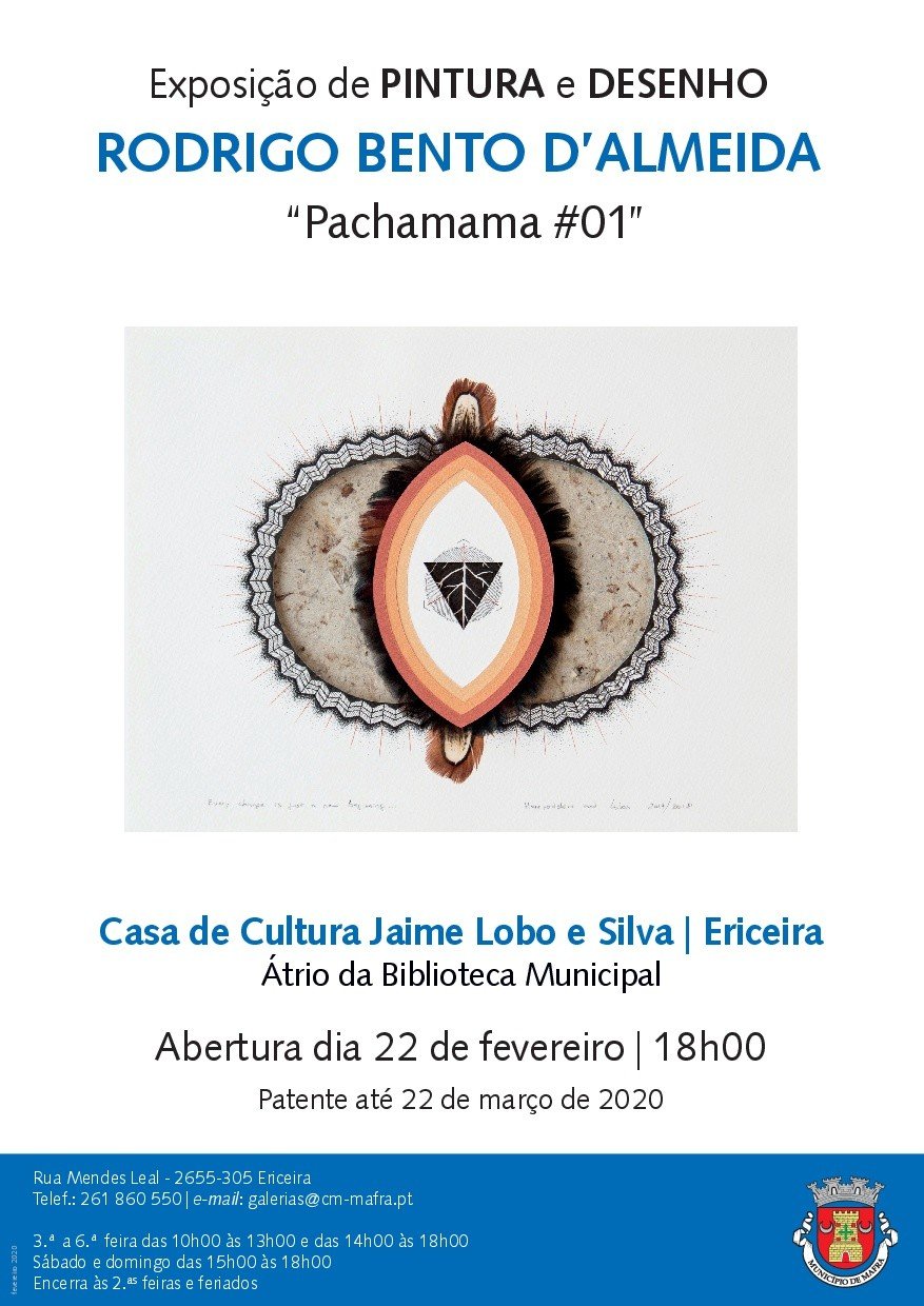 Exposição de Pintura e Desenho 'Pachamama #01', de Rodrigo Bento d'Almeida