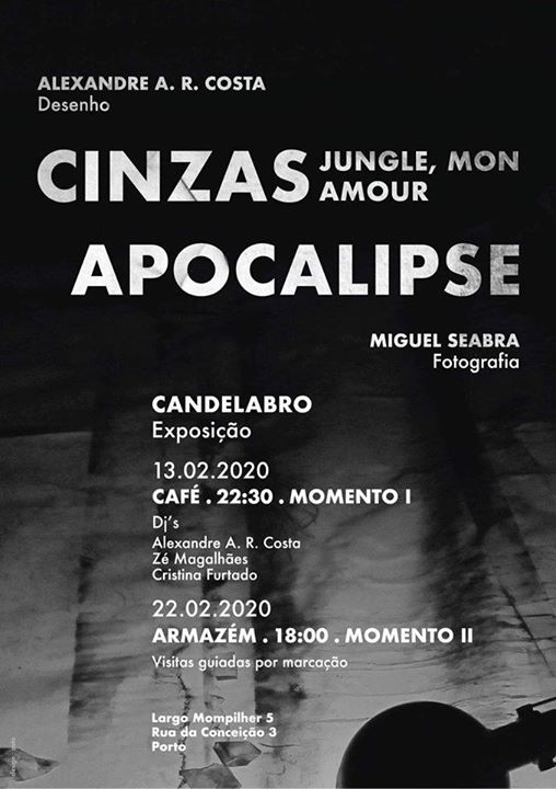 Cinzas, jungle, mon amour + Apocalipse (II momento)