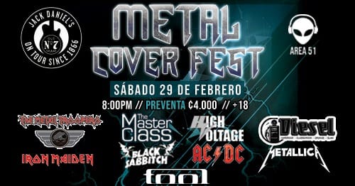Metal Cover Fest en Area 51