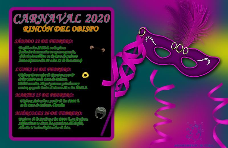 Carnaval 2020 en Rincón del Obispo