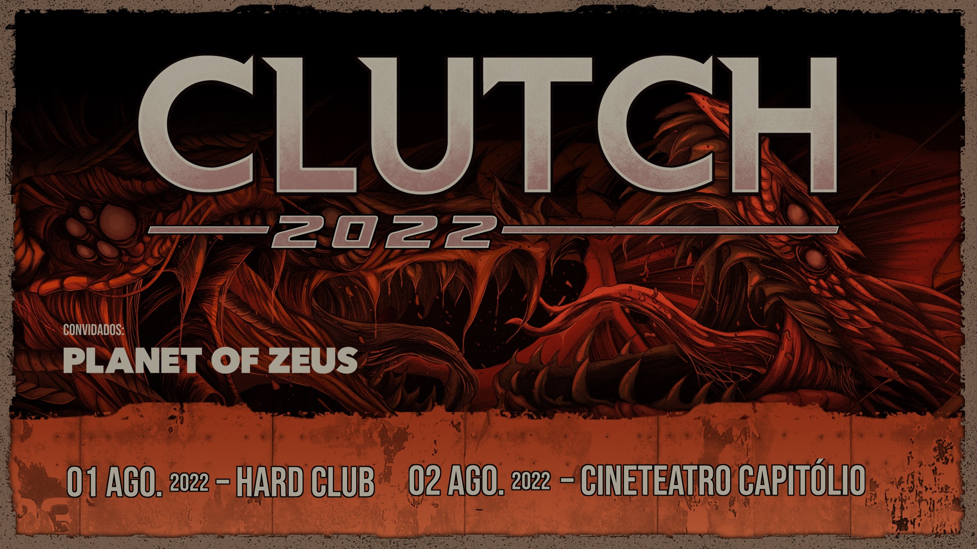 Clutch - HARD CLUB, PORTO