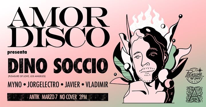 AmorDisco presenta: Dino Soccio (Pleasure of Love)