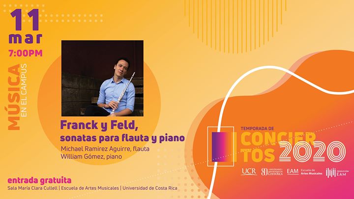 Franck y Feld, sonatas para flauta y piano