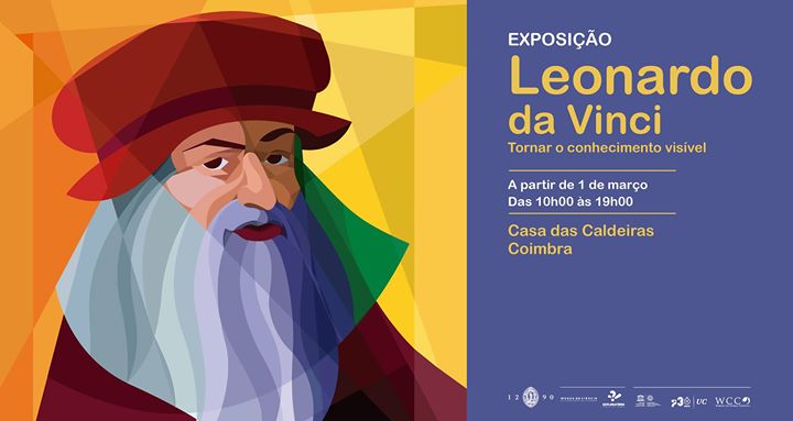 Inauguração da exposição Leonardo da Vinci