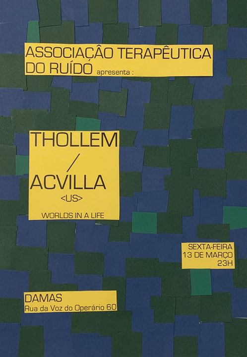 ATR apresenta: Thollem/ACVilla 'Worlds In A Life' + Kino Sousa