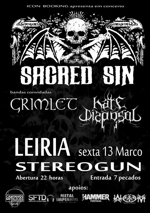 Sacred Sin - Grimlet - Hate Disposal na Stereogun