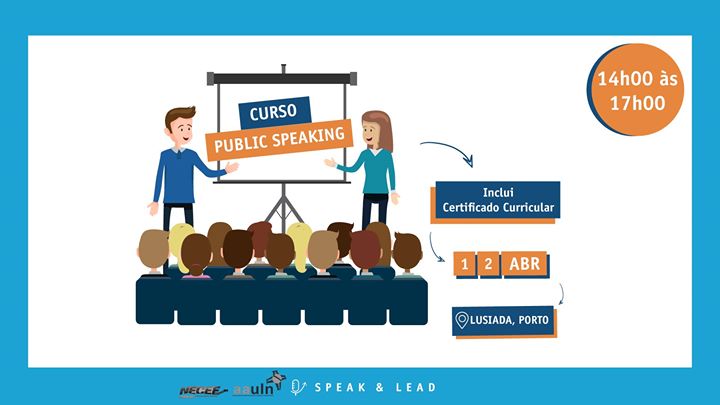 Curso Public Speaking – Porto – Lusíada Norte
