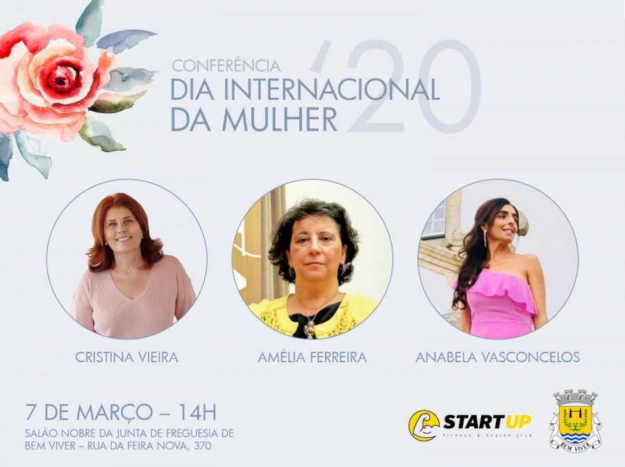 Conferência – Dia Internacional da Mulher.