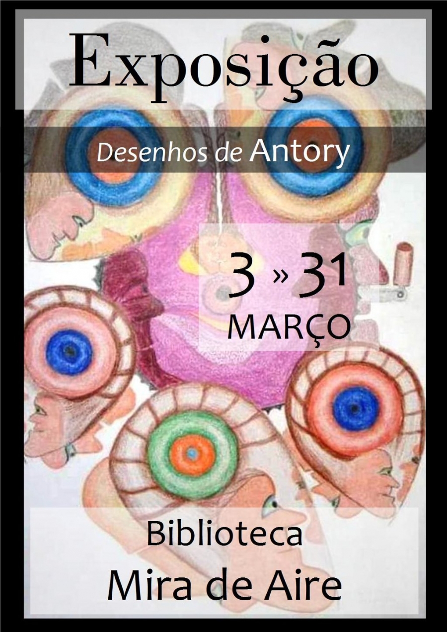 Exposição 'Desenhos de Antory'