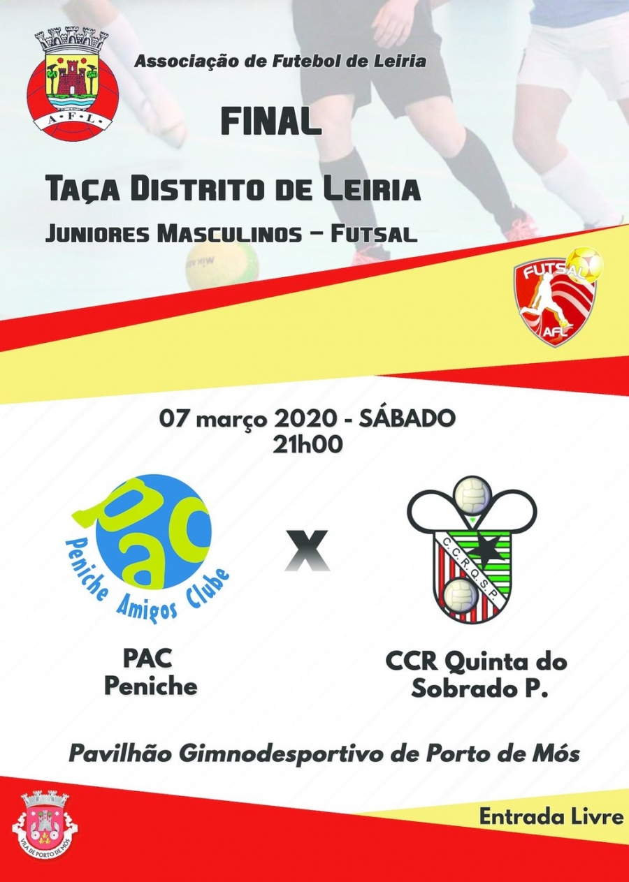 Final da Taça de Futsal de Júniores Masculinos