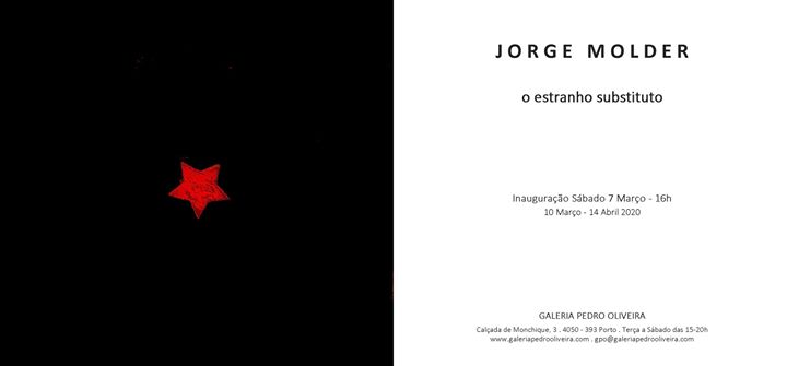 Jorge Molder | o estranho substituto